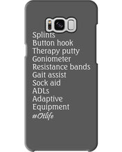 Load image into Gallery viewer, Splints Button Hook Therapy Putty Goniometer Resistance Bands Phone case

