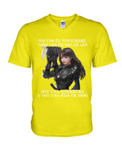 Load image into Gallery viewer, Nacido En Noviembre Tome Una Prueba De Ad Birthday Gift Guys V-Neck
