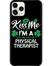 Load image into Gallery viewer, Physical Therapist Green Lip Shamrock St. Patrick's Day Color Changing Mug Phone case
