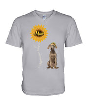 Load image into Gallery viewer, Weimaraner Mimi Sunshine Dog Lovers St. Patrick's Day Printed Mug Guys V-Neck
