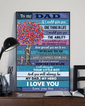 Load image into Gallery viewer, How Special You Are Colorful Tree Son Gift For Dad Vertical Poster
