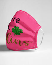 Load image into Gallery viewer, Shamrock Future Mrs Collins St Patrick's Day Cloth Face Mask
