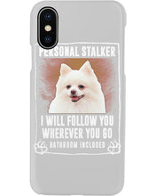 Load image into Gallery viewer, White Pomeranian Will Follow You St. Patrick's Day Printed Mug Phone case

