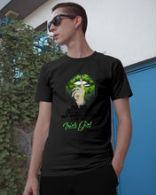 Load image into Gallery viewer, Keep Silent Sparkling Green Lips St Patrick's Day Gift Guys Tee
