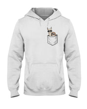 Load image into Gallery viewer, Cool Llama And Sloth In Pocket Meaningful Gift Hoodie
