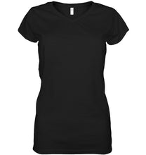 Load image into Gallery viewer, Gift For Family Mess With My Wife Ladies V-Neck
