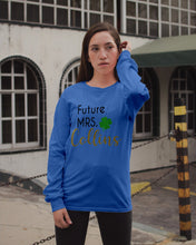 Load image into Gallery viewer, Shamrock Future Mrs Collins St Patrick's Day Unisex Long Sleeve
