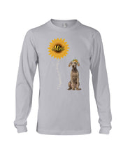 Load image into Gallery viewer, Weimaraner Mimi Sunshine Dog Lovers St. Patrick's Day Printed Mug Unisex Long Sleeve
