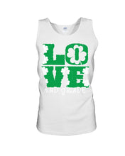 Load image into Gallery viewer, 2nd Grade Love White Clover St Patrick's Day Gift For Teacher Unisex Tank Top
