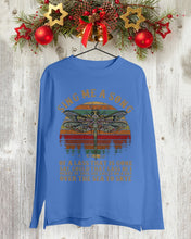 Load image into Gallery viewer, Sing Me A Song Dragonfly Retro Vintage Unisex Long Sleeve
