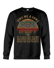 Load image into Gallery viewer, Sing Me A Song Dragonfly Retro Vintage Sweatshirt
