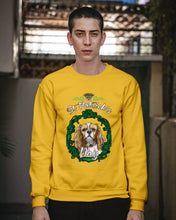 Load image into Gallery viewer, Cavalier Mirror Happy St Patrick's Day Gift For Dog Lovers Sweatshirt

