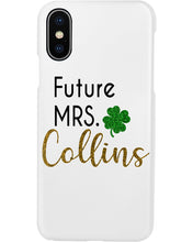 Load image into Gallery viewer, Shamrock Future Mrs Collins St Patrick's Day Phone case
