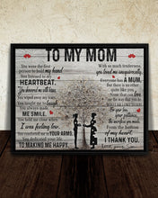 Load image into Gallery viewer, Son Gift For Mom When I Was Feeling Low Framed Matte Canvas
