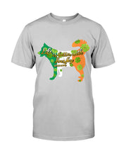 Load image into Gallery viewer, Life Is Better With Husky Around Ireland Flag Color St Patrick's Day Gift For Dog Lovers Guys Tee
