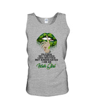 Load image into Gallery viewer, Keep Silent Sparkling Green Lips St Patrick's Day Gift Unisex Tank Top
