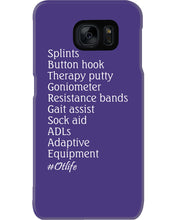 Load image into Gallery viewer, Splints Button Hook Therapy Putty Goniometer Resistance Bands Phone case
