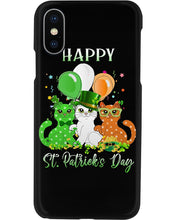 Load image into Gallery viewer, Lovely Cat And Balloons Happy St Patrick's Day Gift For Cat Lovers Phone case
