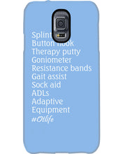 Load image into Gallery viewer, Splints Button Hook Therapy Putty Goniometer Resistance Bands Phone case
