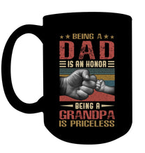 Load image into Gallery viewer, Being A Dad And Being A Grandpa Meaningful Gift For Family Mug

