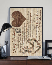Load image into Gallery viewer, All Of My Lasts With You Gift For Husband Vertical Poster
