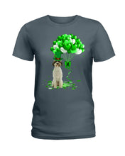 Load image into Gallery viewer, Lagotto Romagnolo Patrick Balloons St. Patrick's Day Color Changing Mug Ladies Tee
