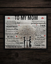 Load image into Gallery viewer, Son Gift For Mom When I Was Feeling Low Framed Matte Canvas
