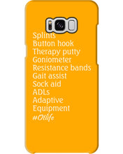 Load image into Gallery viewer, Splints Button Hook Therapy Putty Goniometer Resistance Bands Phone case
