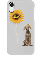 Load image into Gallery viewer, Weimaraner Mimi Sunshine Dog Lovers St. Patrick's Day Printed Mug Phone case

