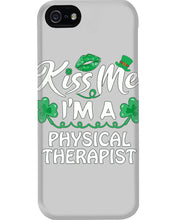 Load image into Gallery viewer, Physical Therapist Green Lip Shamrock St. Patrick's Day Color Changing Mug Phone case

