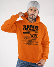 Load image into Gallery viewer, She's My Whole World Gift For Husband Hoodie
