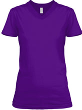 Load image into Gallery viewer, Firefighter Behind Canada Flag Gift For Firefighter Ladies V-Neck
