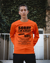 Load image into Gallery viewer, She's My Whole World Gift For Husband Sweatshirt
