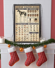 Load image into Gallery viewer, Something You Should Know About Horse Knowledge Vertical Poster
