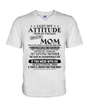 Load image into Gallery viewer, If You Mess With Me Gift For Daughter Guys V-Neck
