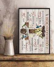 Load image into Gallery viewer, Gift For Angel Hummingbirds I Still Believe In Amazing Grace Vertical Poster
