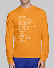 Load image into Gallery viewer, Splints Button Hook Therapy Putty Goniometer Resistance Bands Unisex Long Sleeve
