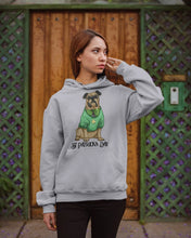 Load image into Gallery viewer, Bulldog Green Tee St Patrick's Day Gift For Dog Lovers Hoodie
