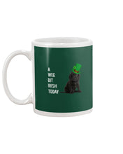 Load image into Gallery viewer, Black Cocker Spaniel Irish Today Green St. Patrick's Day Printed Mug Mug
