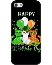 Load image into Gallery viewer, Lovely Cat And Balloons Happy St Patrick's Day Gift For Cat Lovers Phone case
