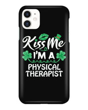 Load image into Gallery viewer, Physical Therapist Green Lip Shamrock St. Patrick's Day Color Changing Mug Phone case
