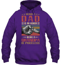 Load image into Gallery viewer, Being A Dad And Being A Grandpa Meaningful Gift For Family Hoodie
