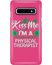 Load image into Gallery viewer, Physical Therapist Green Lip Shamrock St. Patrick's Day Color Changing Mug Phone case
