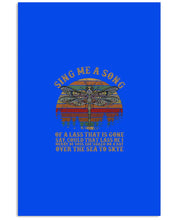 Load image into Gallery viewer, Sing Me A Song Dragonfly Retro Vintage Vertical Poster
