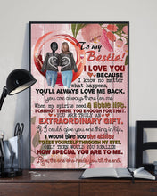 Load image into Gallery viewer, You'll Always Love Me Back Gift For Bestie Vertical Poster
