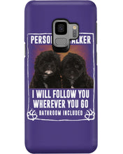 Load image into Gallery viewer, Black Pooshi Black Shipoo Personal Stalker St. Patrick's Day Printed Mug Phone case
