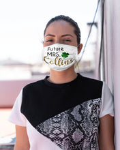 Load image into Gallery viewer, Shamrock Future Mrs Collins St Patrick's Day Cloth Face Mask
