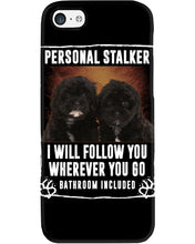 Load image into Gallery viewer, Black Pooshi Black Shipoo Personal Stalker St. Patrick's Day Printed Mug Phone case
