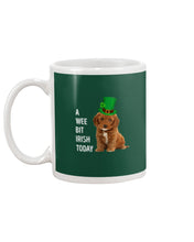 Load image into Gallery viewer, Cockapoo Irish Today Green St. Patrick's Day Printed Mug Mug
