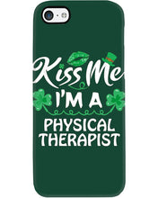 Load image into Gallery viewer, Physical Therapist Green Lip Shamrock St. Patrick's Day Color Changing Mug Phone case
